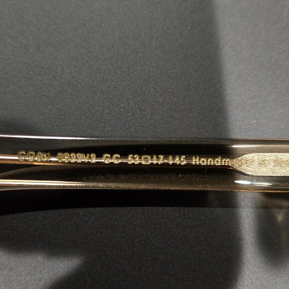 Cutler and Gross CG0822V2S 003 Granny Chic Sunglasses - Size: 53 - 17 - 145 - Picture 11 of 11